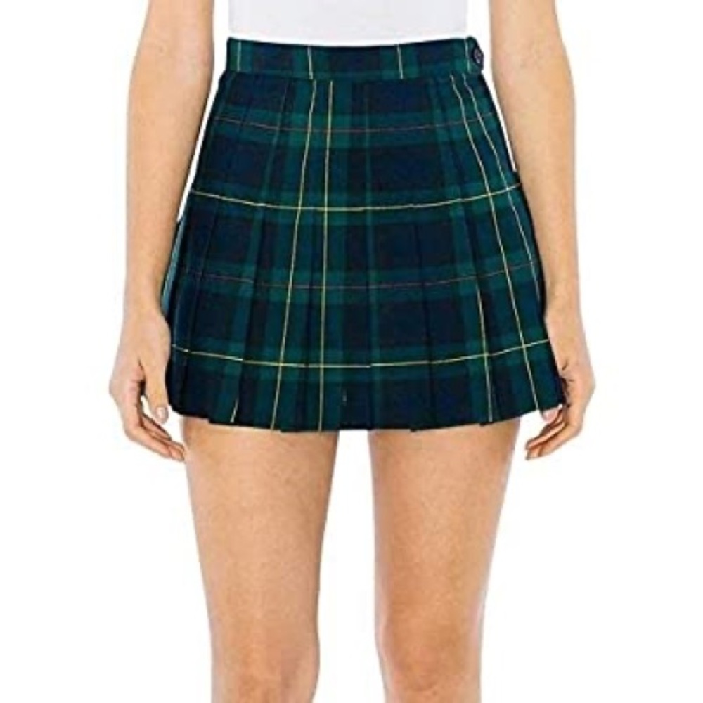 American Apparel Pleated tennis skirt